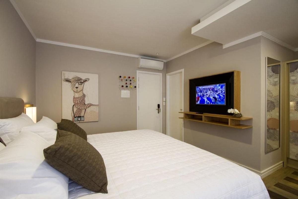 Rosa Flats Charm Gramado Apartment Bagian luar foto